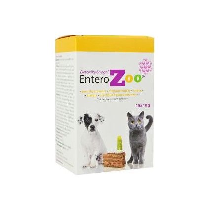 Entero ZOO detoxikační gel 15x10g