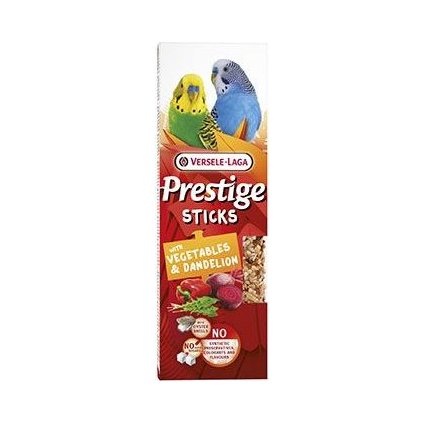 VL Prestige Sticks Small Parakeets Veget.&Dandel.2x30g