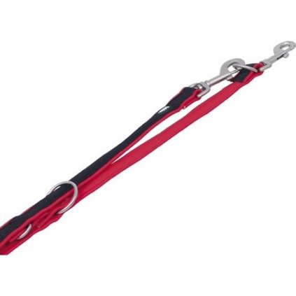 Vodítko nylon Mesh Preno přep. 200cm x 20-25mm červené Nobby
