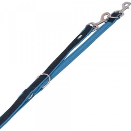 Vodítko nylon Mesh Preno přep. 200cm x 15-20mm modré Nobby