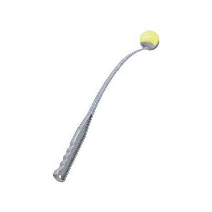 Hračka pes Házeč míčků 64cm šedá KAR