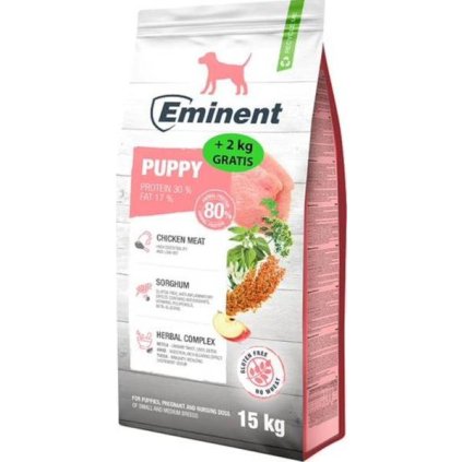 Eminent Puppy 15 kg + 2 kg zdarma