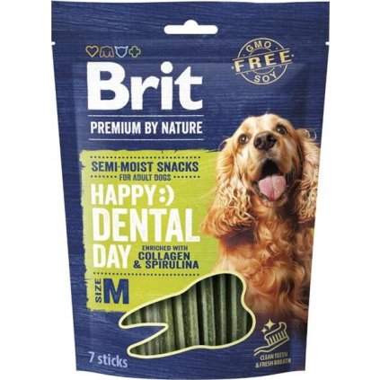 Brit Premium Dog by Nature Dental Snacks M 180g