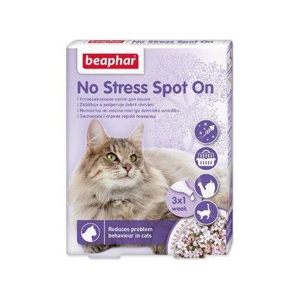 Beaphar No Stress Spot On pro kočky 3 pipety á 0,4ml