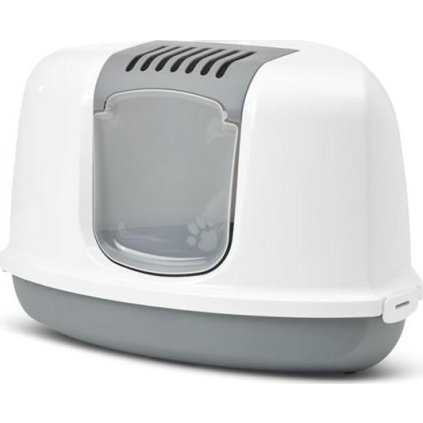 WC kryté rohové Nestor Corner, šedá Savic 58,5x45,5x40 cm