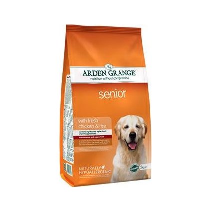 Arden Grange Dog Senior with fresh Chicken&Rice 2kg