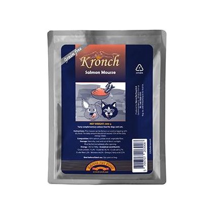 KRONCH LakseMoisse GrainFree pro psy/kočky,losos6x300g