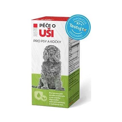 Péče o uši pro psy a kočky 50ml PHC
