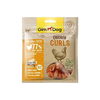 Gimdog Curls kuřecí 55g