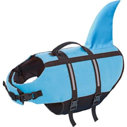 Plovací vesta Sharki XL 45cm sv.modrá Nobby