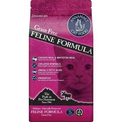 Annamaet Grain Free Feline Chicken & Fish (kočka) 9,07 kg (20lb)
