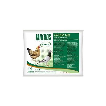 Mikrop Mikros VPC vápenný grit plv 3kg