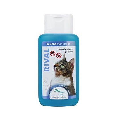 Šampon Bea antiparazitární Rival kočka 220ml