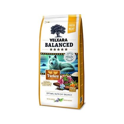 Velxara Balanced FM Dog Adult Monoprot.Turkey&Rice12kg