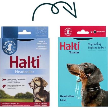 Ohlávka nylon Halti vel. 0 - trpasl. pudl, jorkšír COA