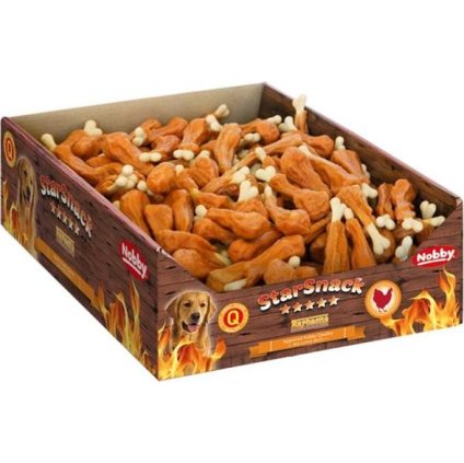 Nobby - StarSnack Barbecue Chicken Calcium Bone 3,3 kg (ca.257x)