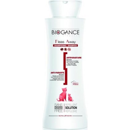 Biogance šampon Fleas away cat - antiparazitní 250 ml
