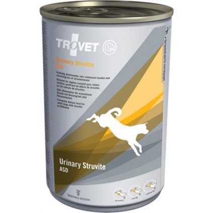 Trovet Canine ASD Urinary struvite konzerva 400 g