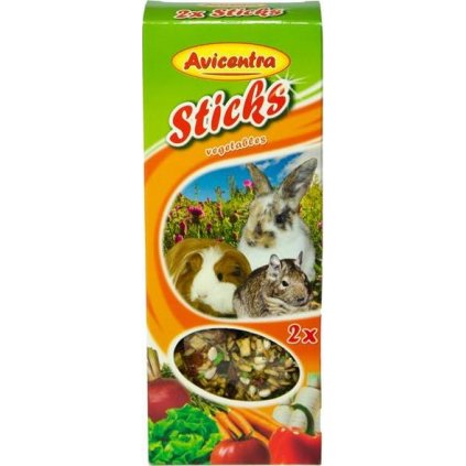 Avicentra tyčinky velký hlodavec - zelenina 2ks