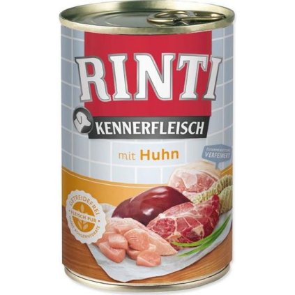 Rinti Dog Kennerfleisch konzerva kuře 400g