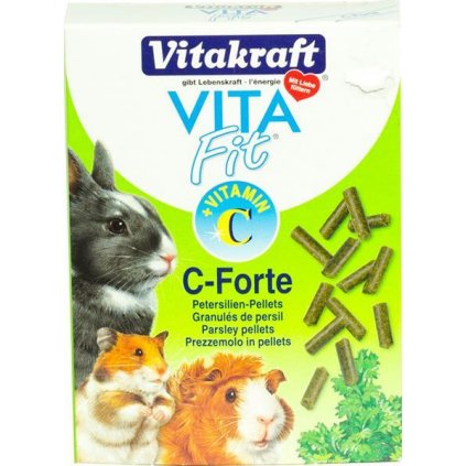 Vitakraft Rodent VitaFit C-Forte petržel. peletky 100g
