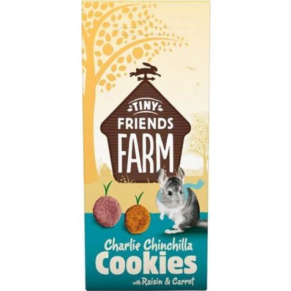 Supreme Tiny FARM Snack Chinchilla Cookies - činčila 120 g