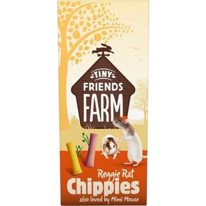 Supreme Tiny FARM Snack Rat Chippies - potkan 120 g