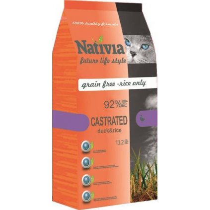 Nativia Cat Castrated 10 kg