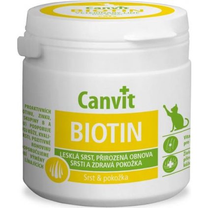 Canvit Biotin pro kočky tbl 100 g