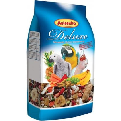 Avicentra Deluxe velký papoušek 1 kg