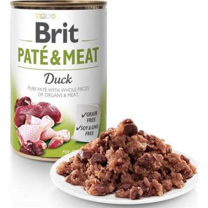 Brit Dog konz Paté & Meat Duck 400g