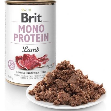 Brit Dog konz Mono Protein Lamb 400g