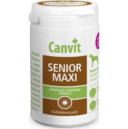 Canvit Senior MAXI pro psy ochucený 230g