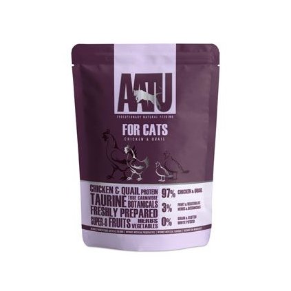 AATU Cat Chicken n Quail kaps. 85g