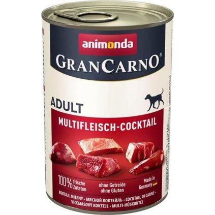 Animonda pes GRANCARNO konz. ADULT masový koktejl 400g