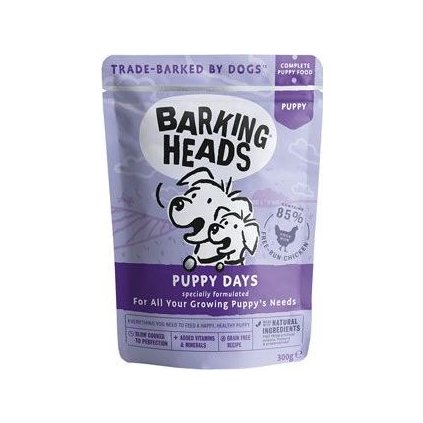 BARKING HEADS Puppy Days kapsička 300g