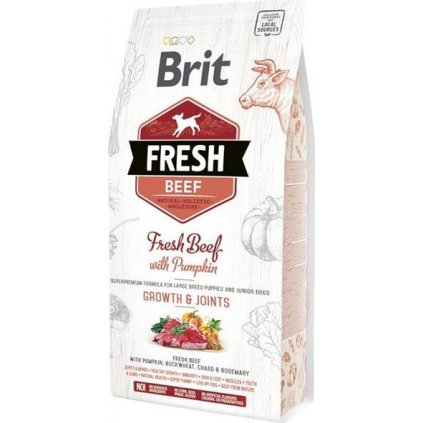 Brit Fresh Puppy Large Beef with Pumpkin 2,5 kg