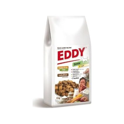 EDDY Senior&Light Breed s masovými polštářky 8kg