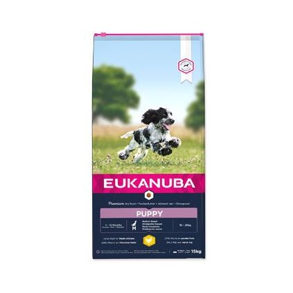 Eukanuba Dog Puppy Medium 15kg