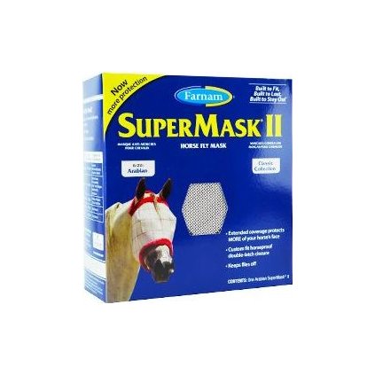 FARNAM Supermask II bez uší vel. ARAB šedo-zelená