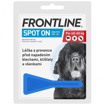 Frontline spot-on dog XL a.u.v. sol 1 x 4,02 ml, 40-60kg