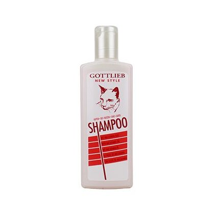 Gottlieb šampon s nork. olejem 300ml kočka