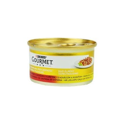 Gourmet Gold konz. kočka pašt. duš.hov.a kuře 85g