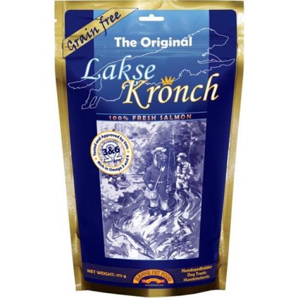 KRONCH pochoutka Treat s lososovým olejem 100% 175g