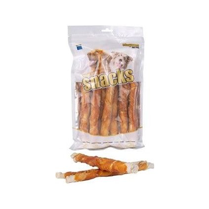 Magnum Chicken Roll on Rawhide stick 500g