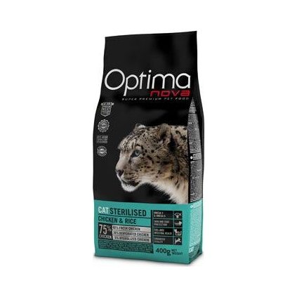 Optima Nova Cat Sterilised 400g