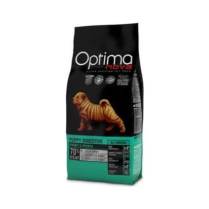 Optima Nova Dog GF Puppy digestive 12kg