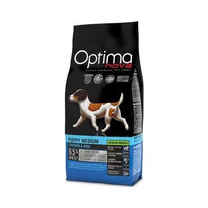 Optima Nova Dog Puppy medium 12kg