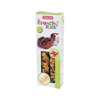 Pochoutka CRUNCHY STICK arašídy/oves pro morče Zolux
