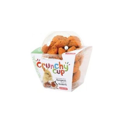 Pochoutka CRUNCHYCUP mrkev/len pro hlod 200gZolux